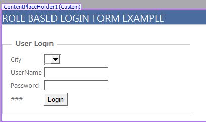 Login Design 